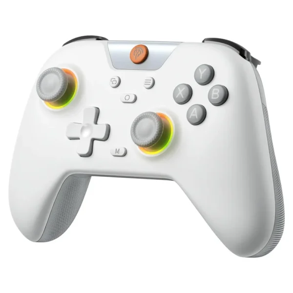 EasySMX® X05 Multiplatform Gaming Controller with Hall Effect Joysticks – Oyster White