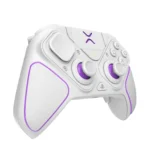 PDP Victrix Pro BFG Wireless Gaming Controller for Playstation 5 / PS5, PS4, PC, Modular Esports Gamepad, Remappable Buttons, Customizable Triggers/Paddles/D-Pad/Fightpad, PC App, White - Image 4
