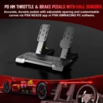 PXN V10 Ultra Gaming Racing Steering Wheel – Black - Image 5