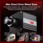 PXN VD4 Bundle PC Sim Racing Setup, 4Nm Direct Drive Servo Motor Base, 11-Inch W AS Racing Wheel, PD HM Brake and Throttle Pedals - Image 5