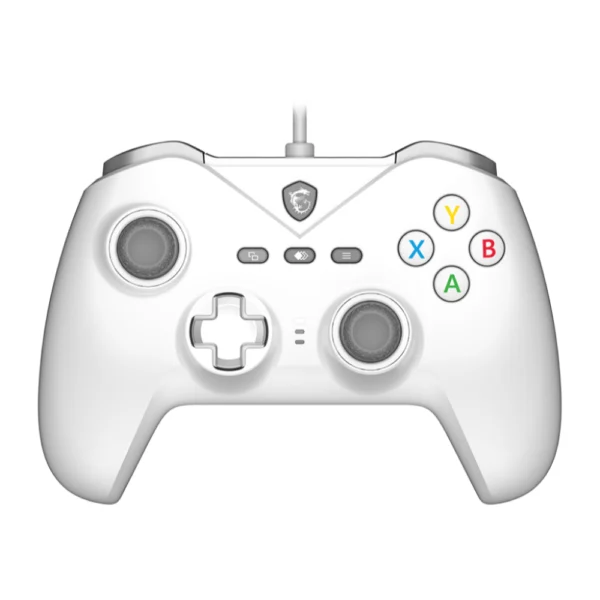 MSI Force GC200 Wired Gaming Gamepad Controller – White
