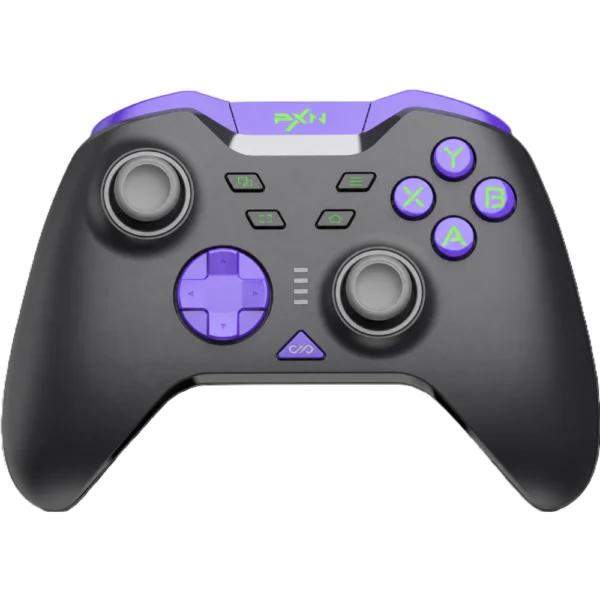 PXN P5 8K Wireless Gaming Controller, Capacitive Joystick, 2.4G PC Controller, Hall Triggers, Dual Vibrators, APP, 4-Macro, 3-Mode (2.4G/BT/SW), for PC, Switch, Android, iOS