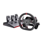 PXN V10 Pro Racing Wheel Direct Drive 3.2Nm Servo Motor, 270mm D-Shaped Wheel, Hall-Effect Pedals, F1-Style Paddle Shifters