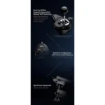 PXN V99 Gaming Racing Steering Wheel – Black - Image 5