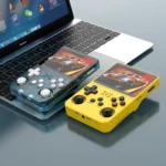 R36S 64GB (Ark OS) Retro Pocket Handheld Console 20,000+ Games with Eye Protection HD 3.5 IPS Screen for Adults and Kids - Image 2