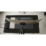 MXG Creatorlift Ergonomic Height Adjustable Motorized Desk with Drawer, Wireless Charger & Cable Management Tray – Black - Image 3
