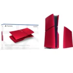 Sony PlayStation 5 Slim Disc Edition Cover Plate – Volcanic Red - Image 4