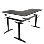 AndaSeat Wind Seeker L-Shaped Gaming Desk – Black - Image 2